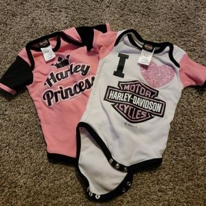 Harley Dvidson infant girl